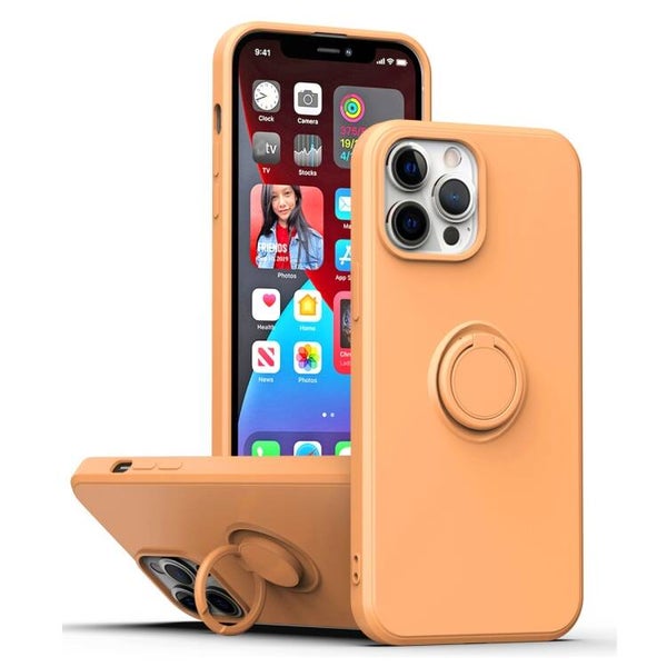 Coque Finger Grip iPhone 16 Pro Max (Orange)