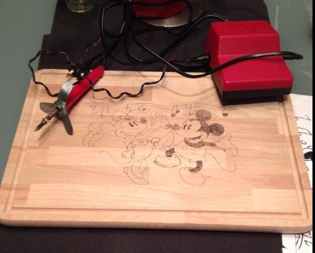 Workshop hout branden