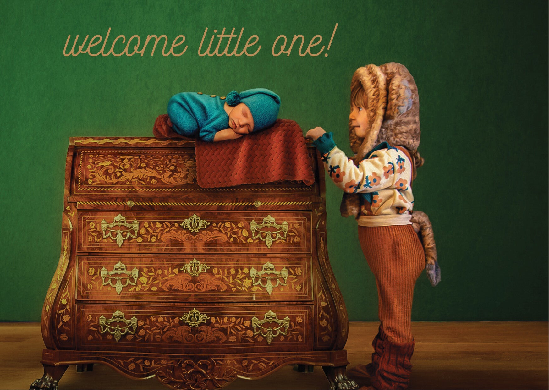 kaart Welcome little one