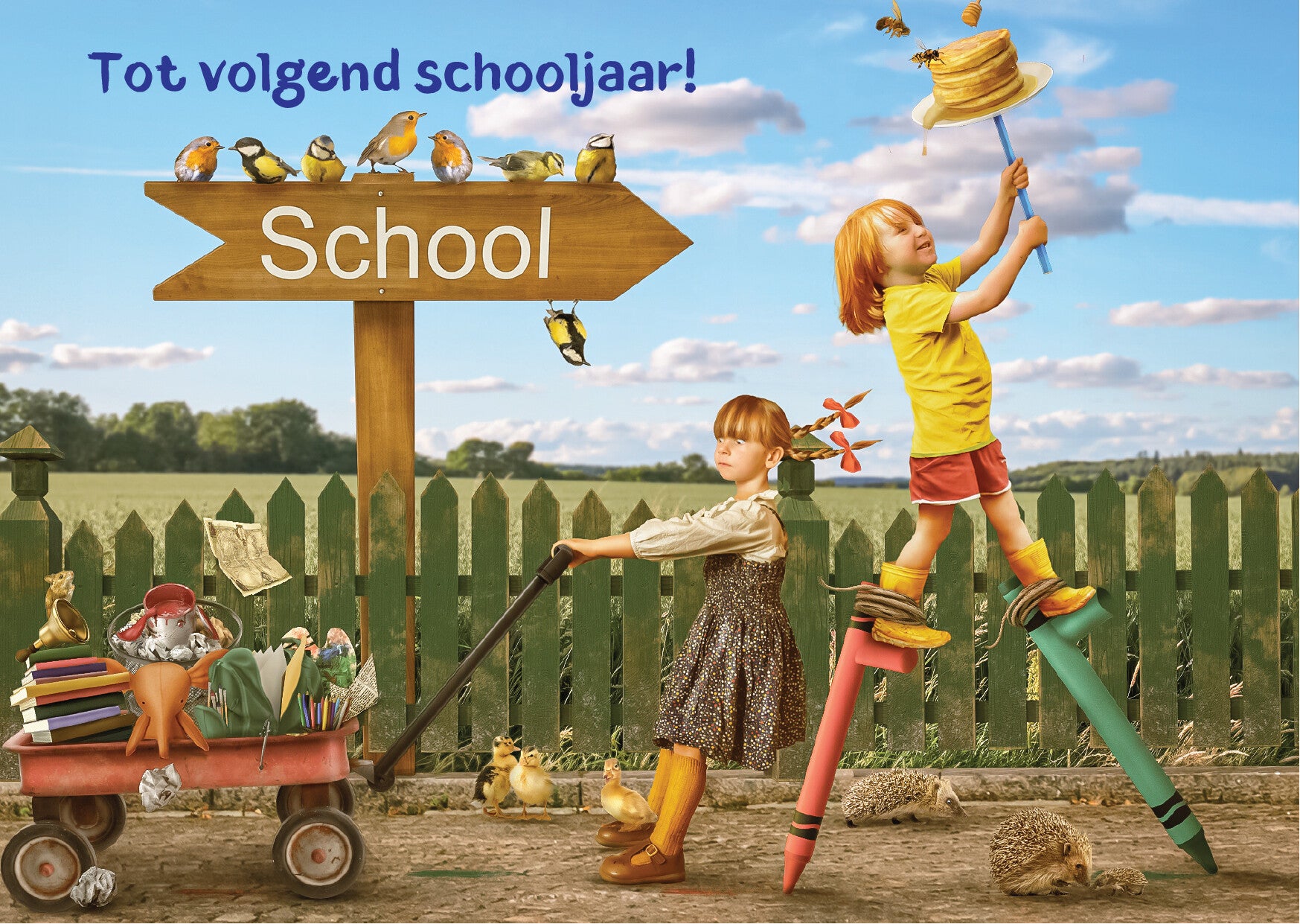 kaart tot volgend schooljaar
