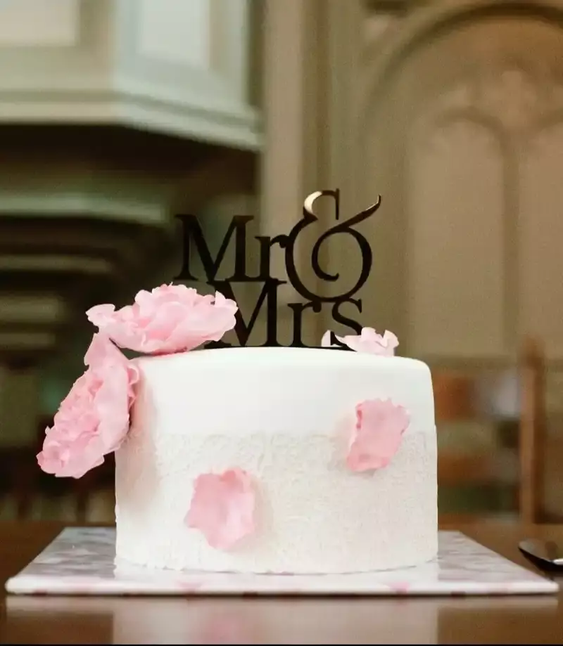 Weddingcake fondant