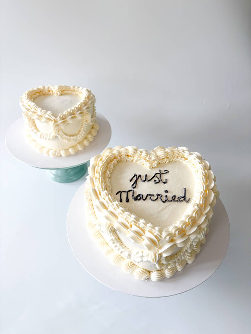Hart weddingcakes