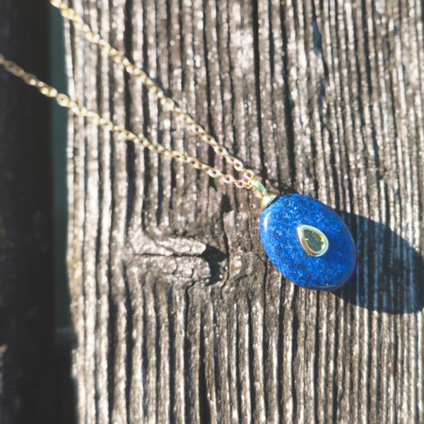 Halskette Lapislazuli