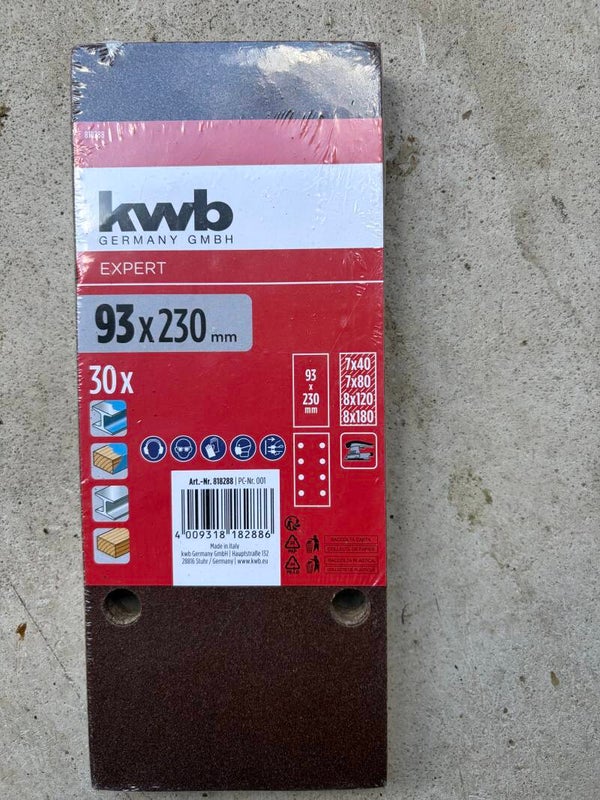 KWB Schleifpapier