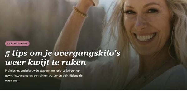 Gratis ebook 5 Gouden Tips bij Afslanken