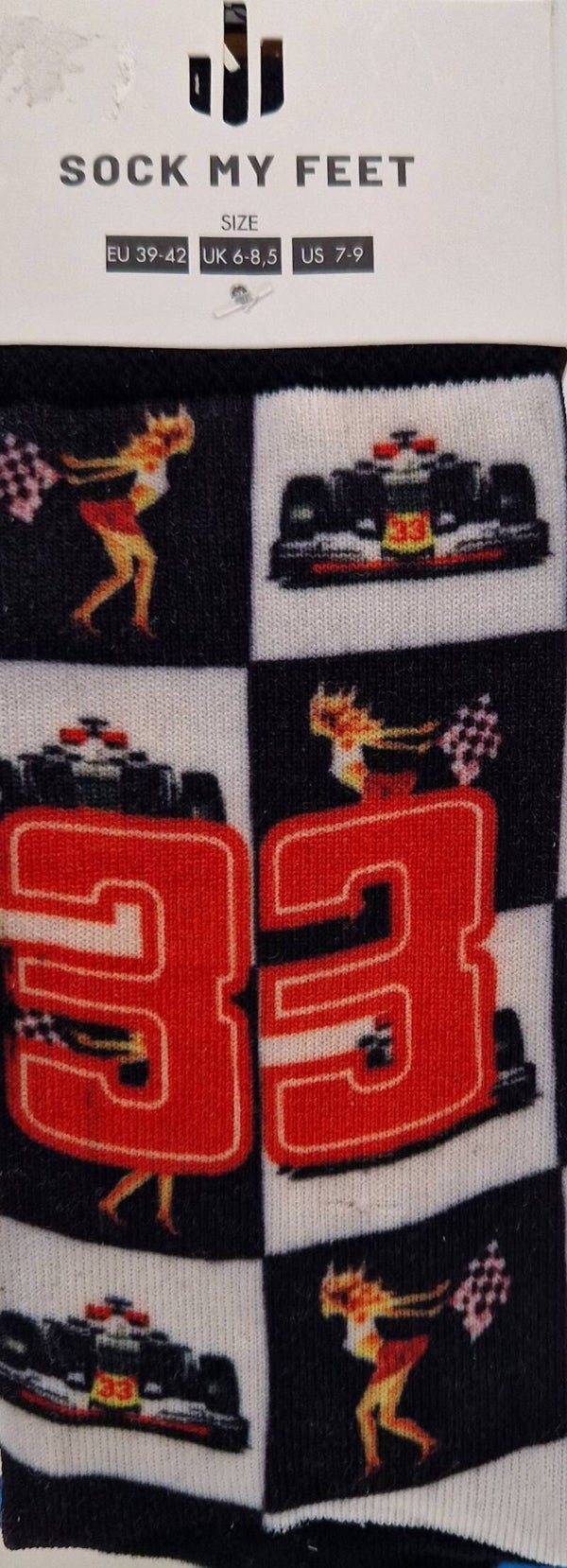 Amazing socks Nr 33 Max Verstappen