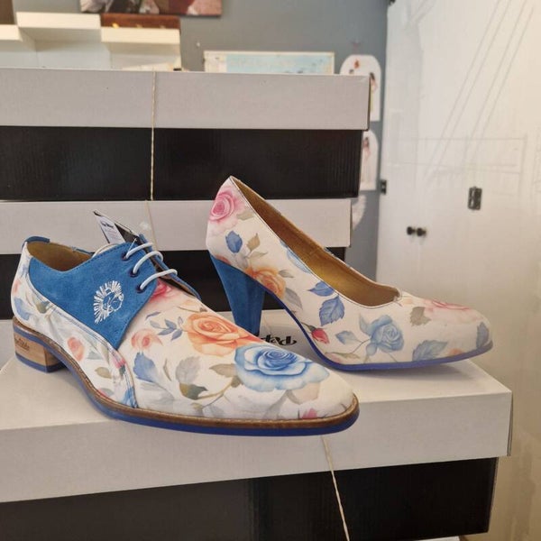 Trouwschoenen met borduursel