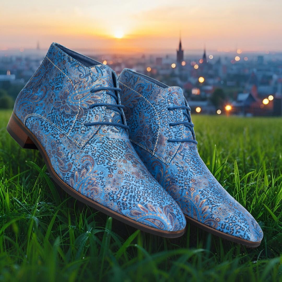 Lureaux Blue Pailsly panter High