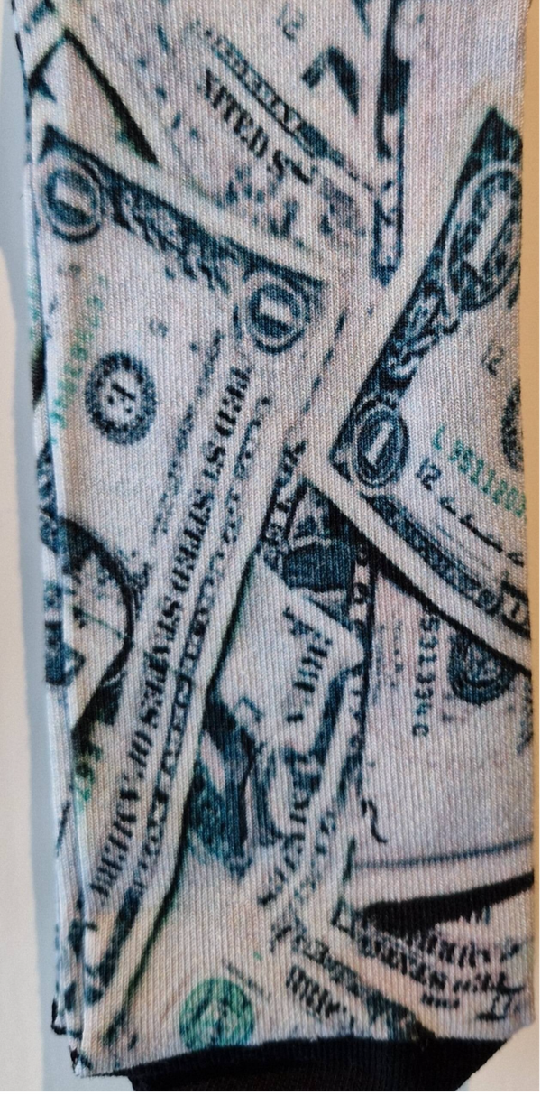 Amazing socks Dollar biljetten