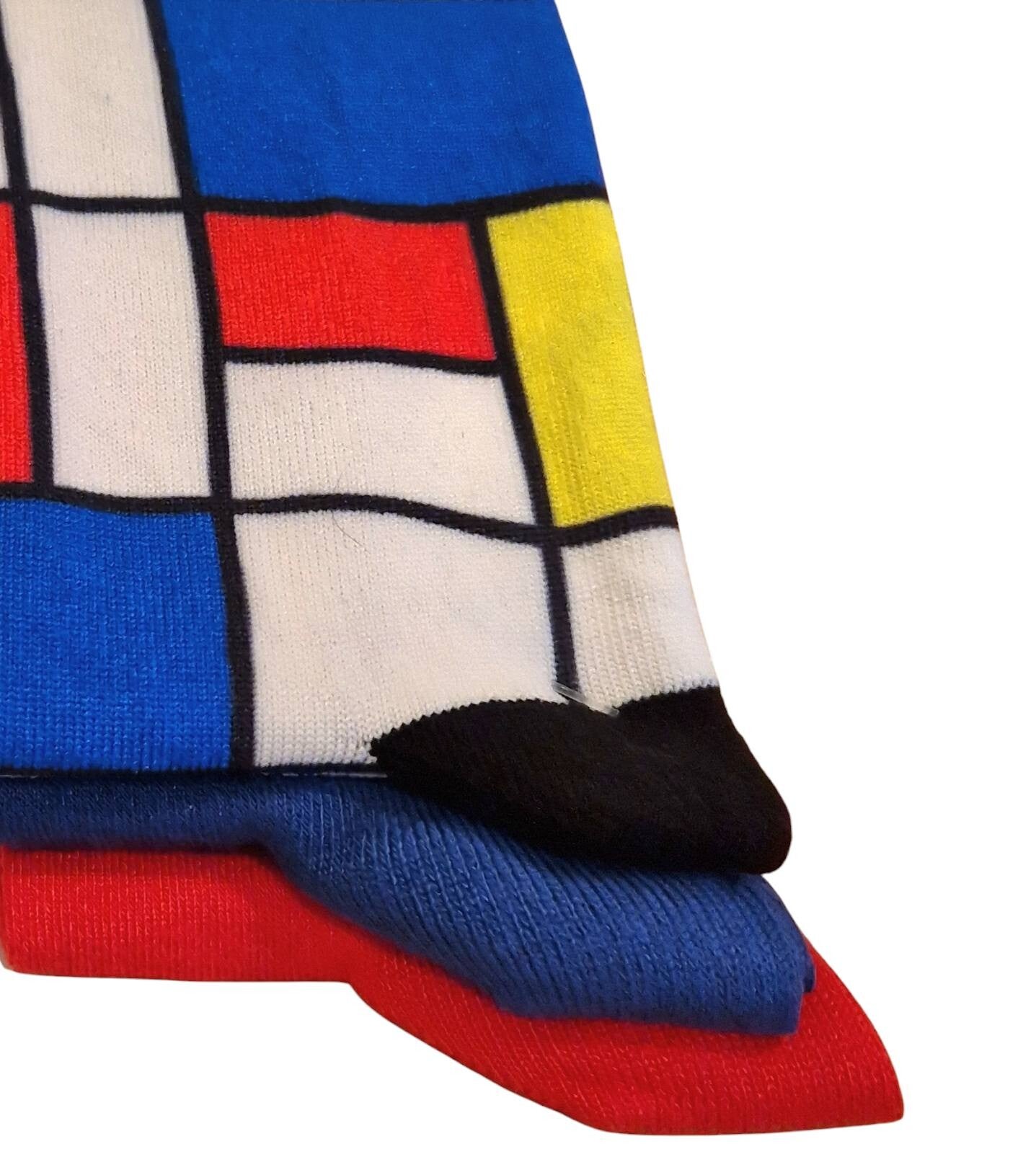 Amazing Shoes Sokken 3 pack Mondriaan