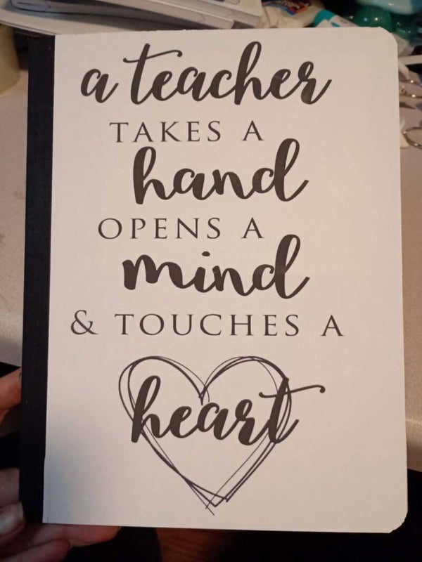 Customized notebook