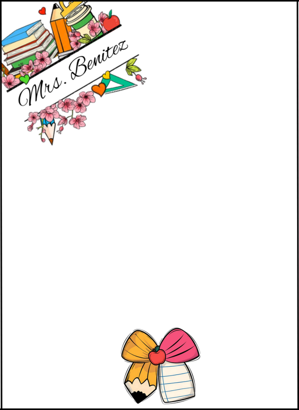 customized note pads