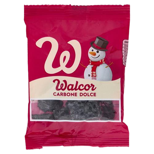 Walcor Carbone Dolce – Italiaans Zoet Houtskool Snoep