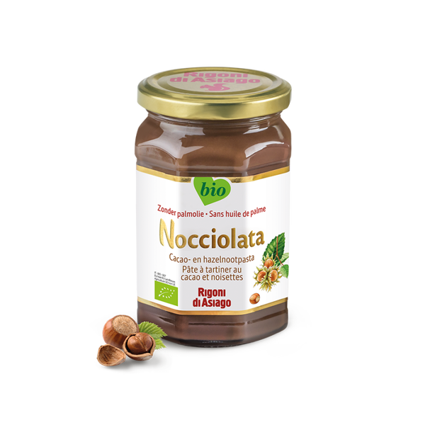Hazelnoot chocoladepasta bio