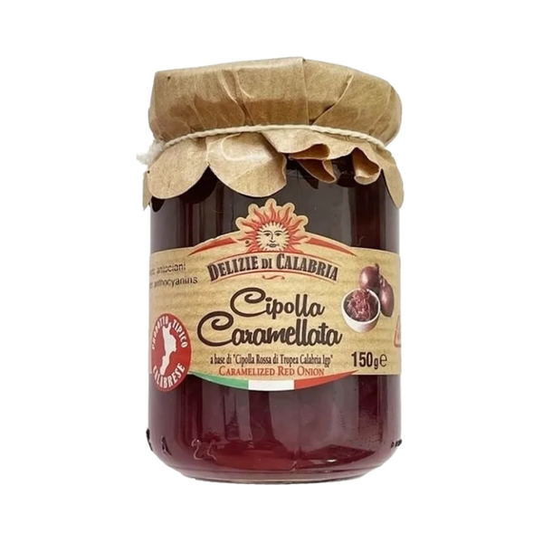 Gekarameliseerde uien uit Tropea