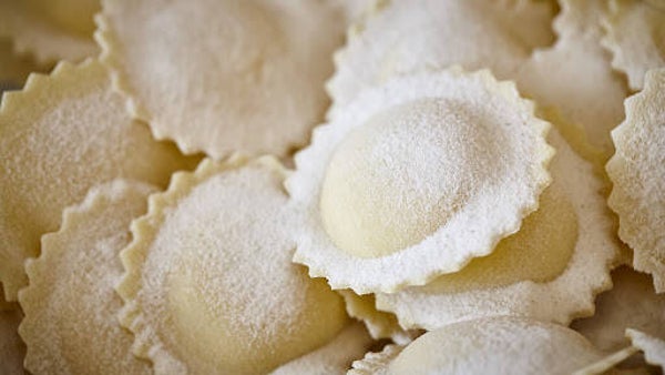 Verse ravioli salsiccia e patate