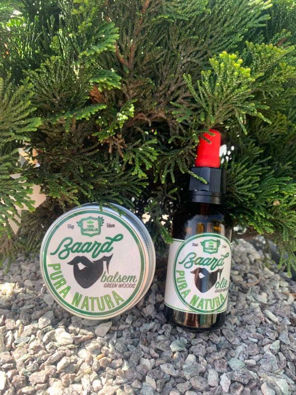 Set baardbalsem en olie