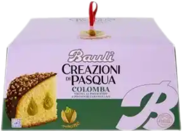 Colomba bauli pistache