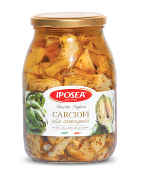 Carciofi alla Campagnola – Italiaanse artisjokken in olie | Iposea