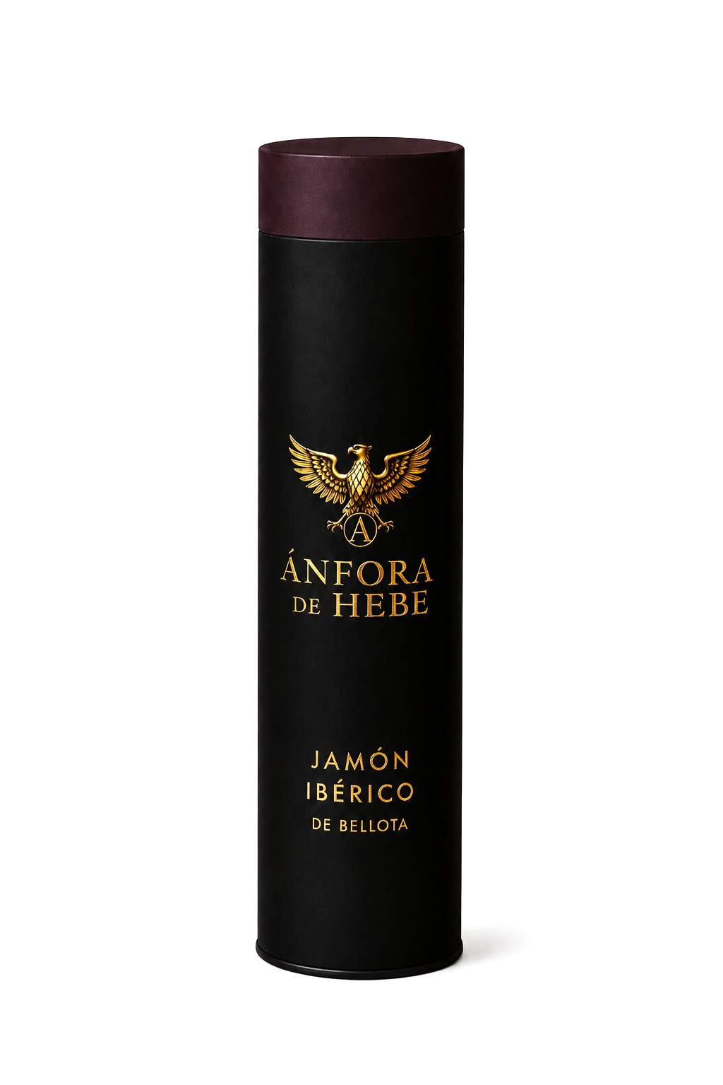 TuboJamón ibérico de bellota DOP Jabugo seleccionado para la boutique gourmet Ánfora de Hebe