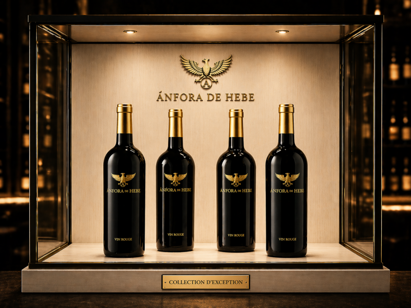 Vino tinto Reserva Ánfora de Hebe