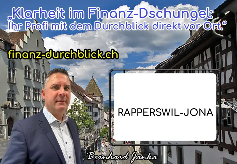 Finanzmarkt-Experte Rapperswil-Jona | Guide Bernhard Janka