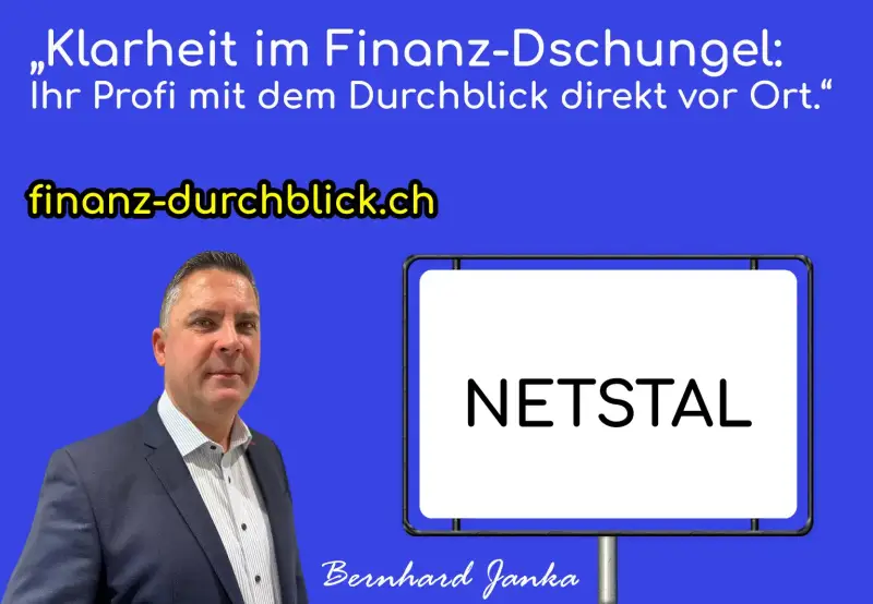 FinanzWissen Netstal | Bernhard Janka: +20 Jahre Markt-Expertise