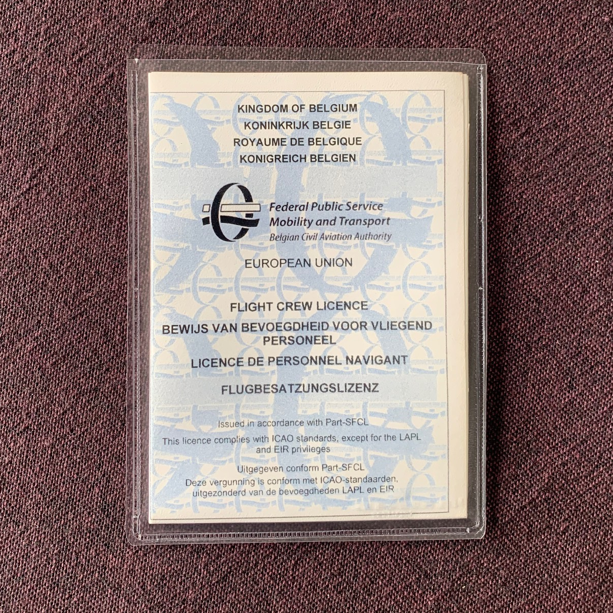 Protective Licence Pouch