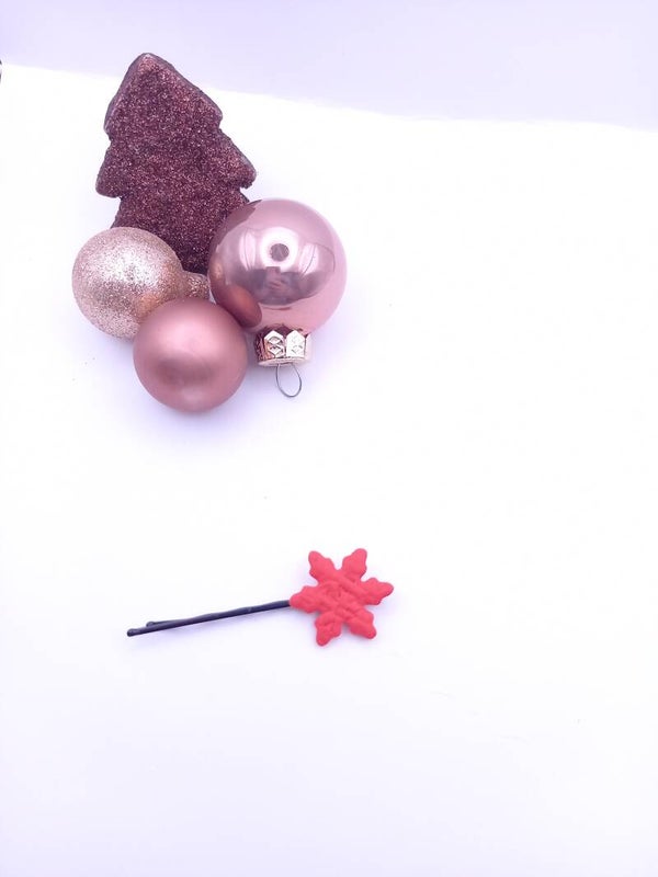 Haarschuiver | Sneeuwvlok | Rood