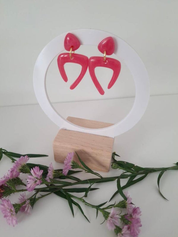 Oorbellen ⬪ Hangers ⬪ Partners ⬪ Roze