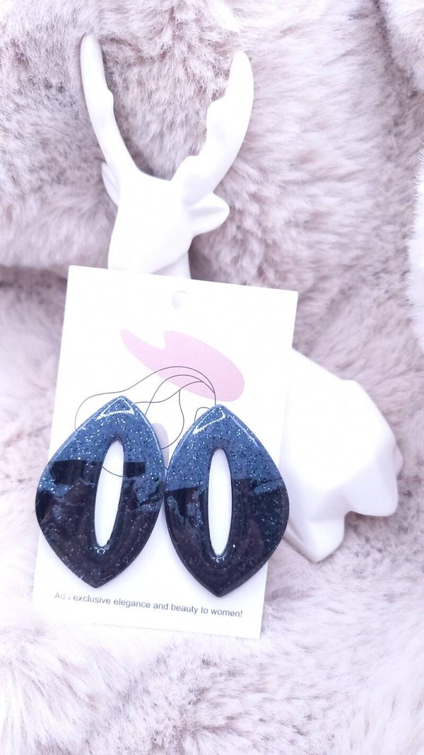 Oorbel ⬪ Studs ⬪ Mobs ⬪ Zwart