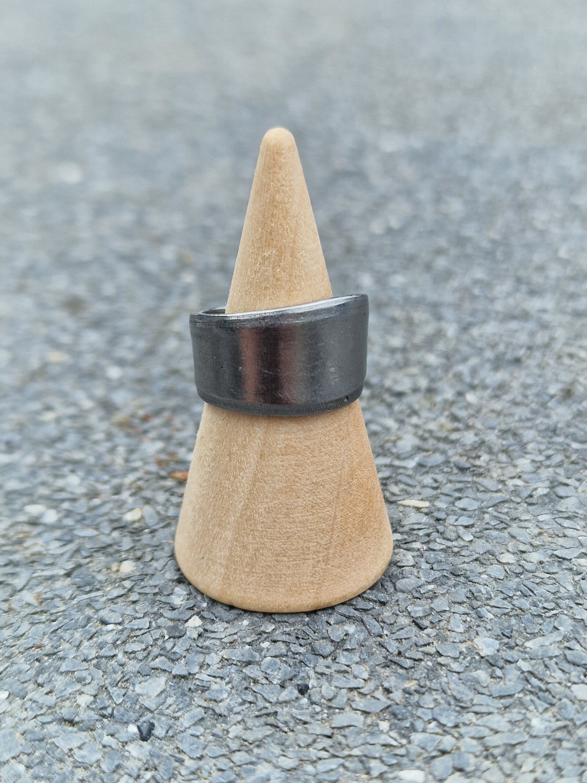 Theelepel ring Baard