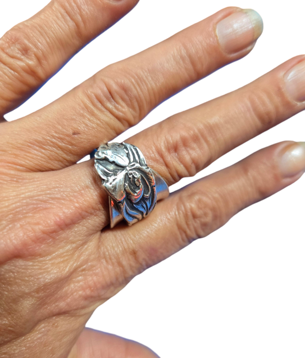 Orchidee wrap-ring floral serie