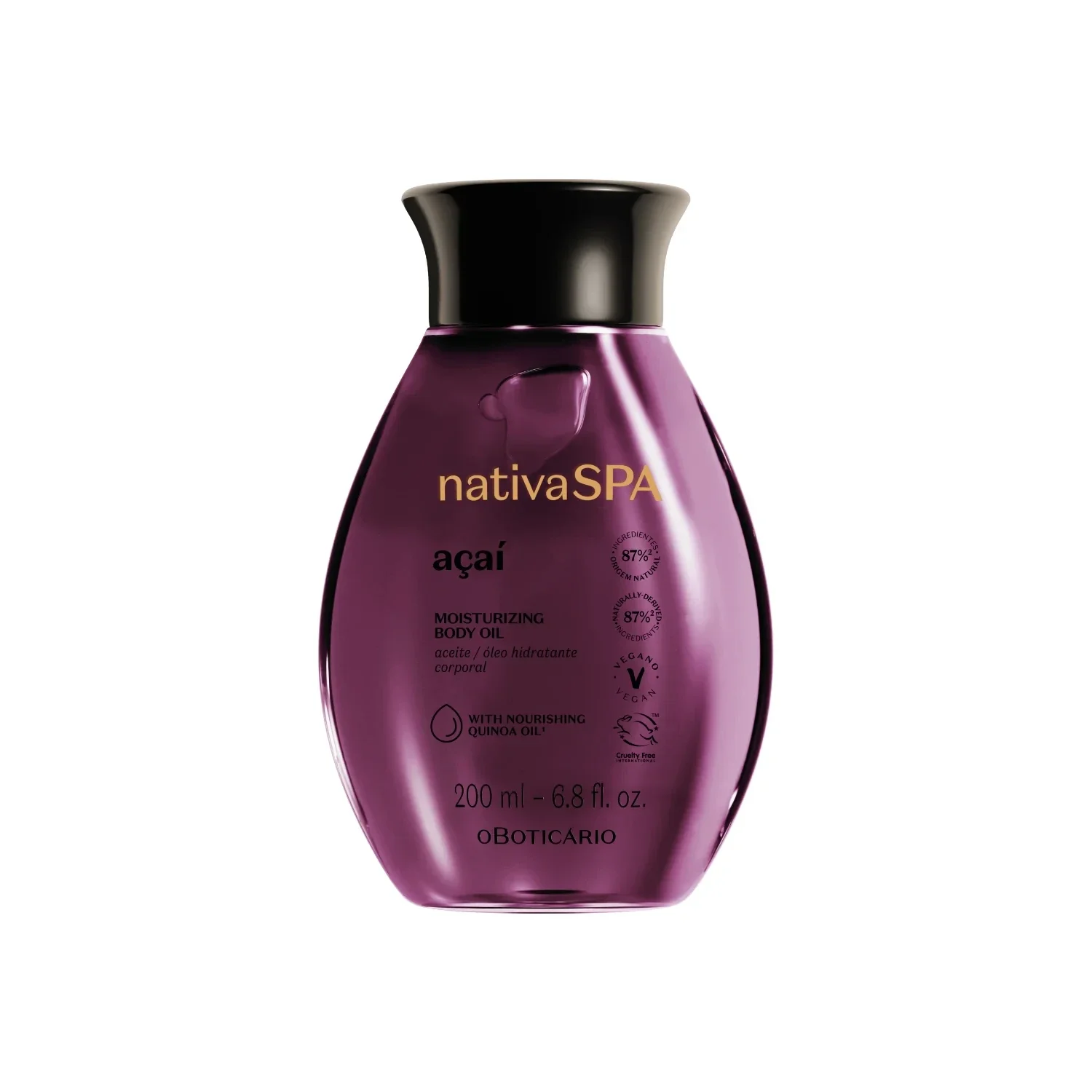 O Boticário | NSPA Açaí Body Oil 200 ml