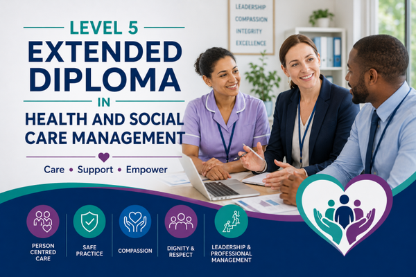 Level 5 Extended Diploma in Health and Social Care Management