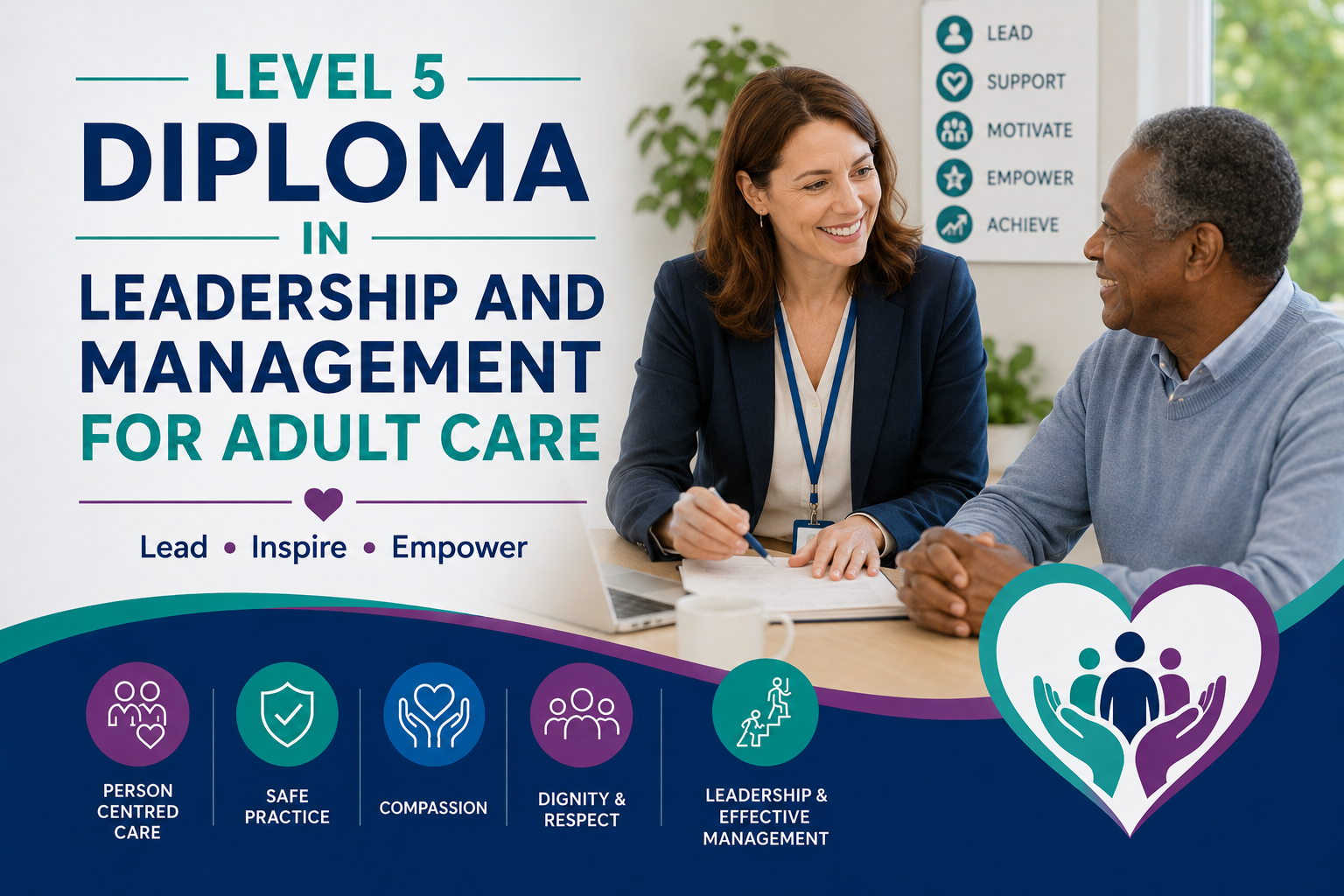 Level 5 Diploma in Leadership and Management for Adult Care (RQF)