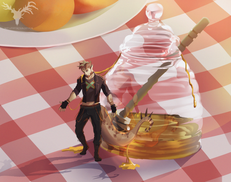 Day 5 - Honey - @sleepyestbee