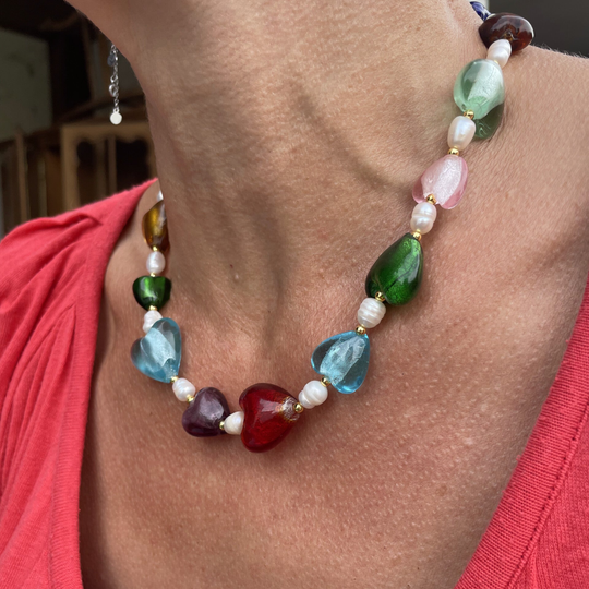 All heart necklace