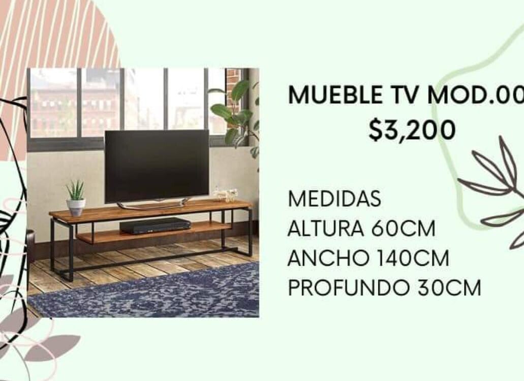 MUEBLE TV MOD 002