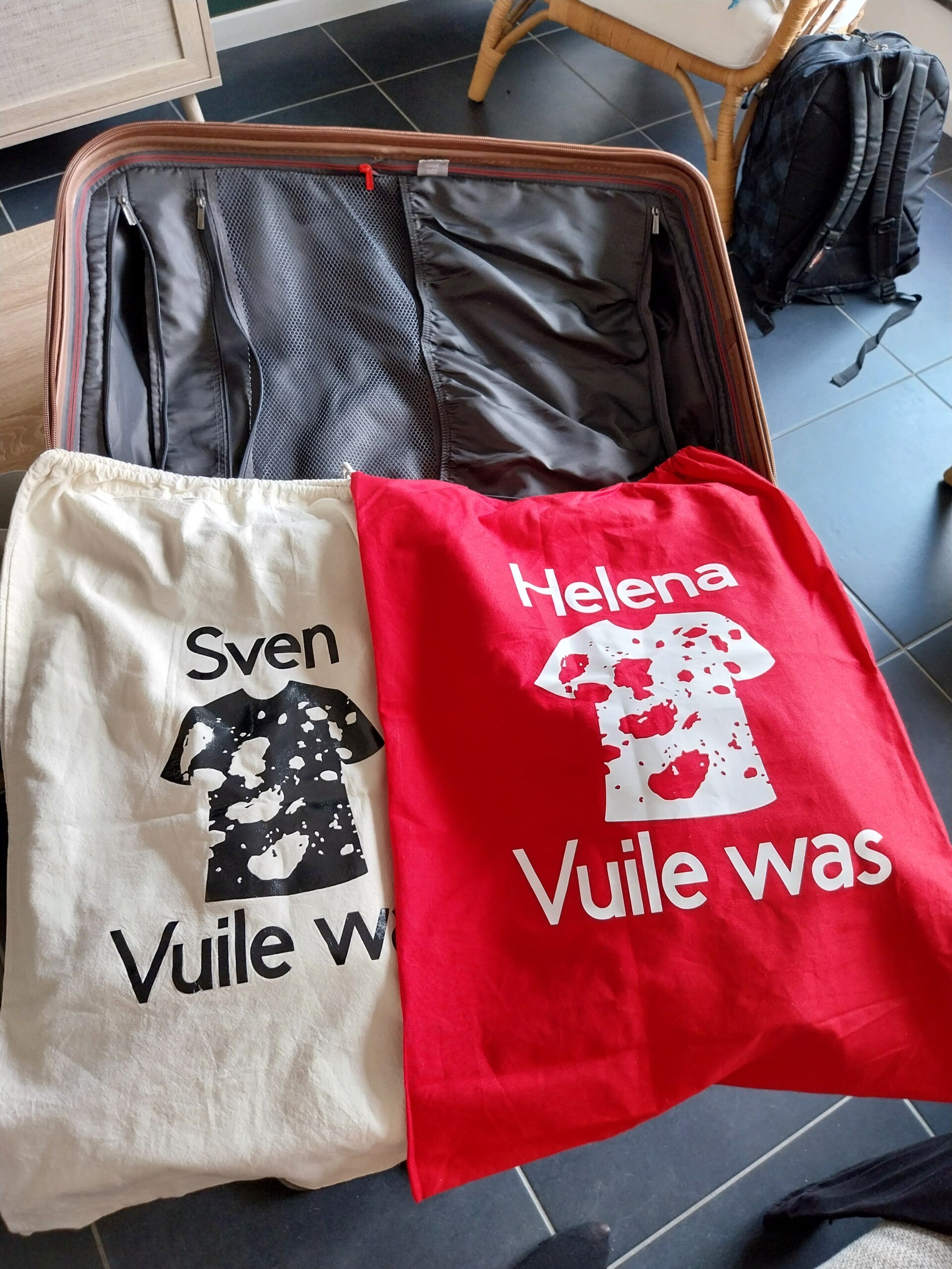 Katoenenzak met trekkoord