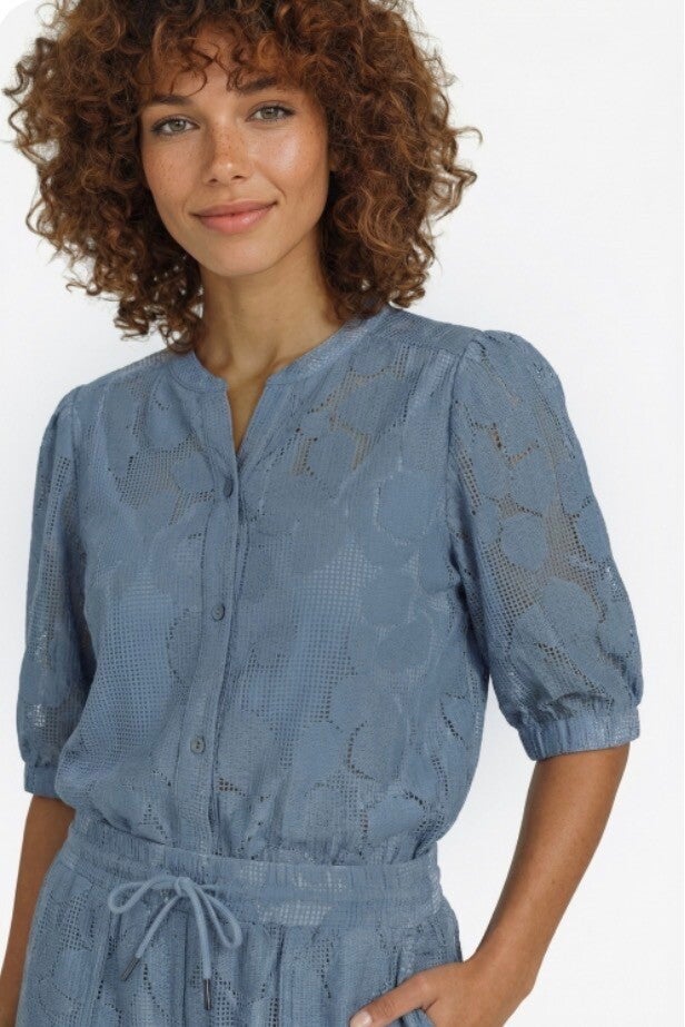 Blouse Yilfa light jeans blue
