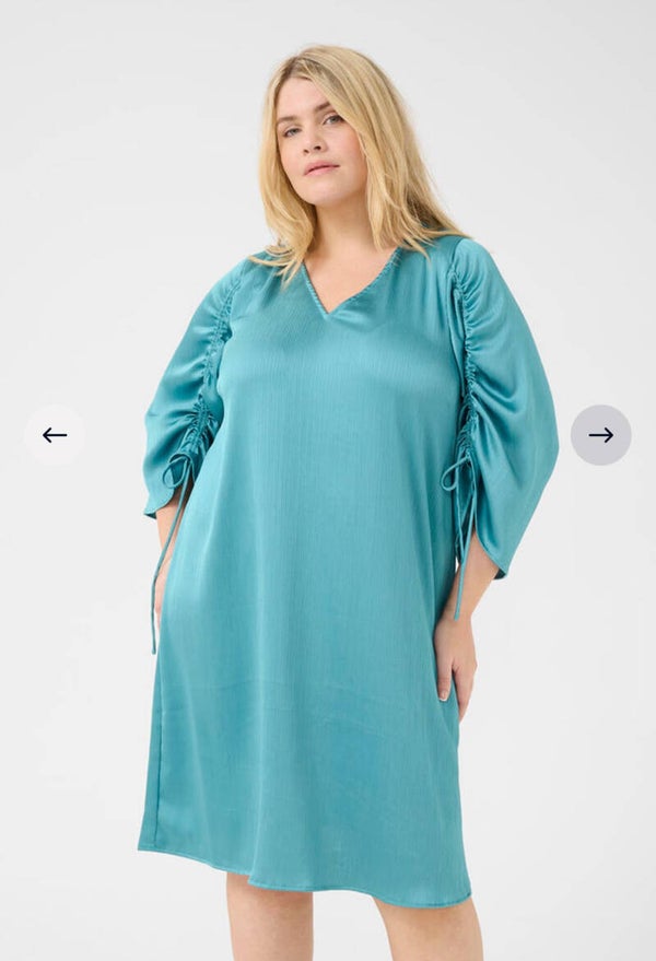 Jurk Machel Teal loose fit