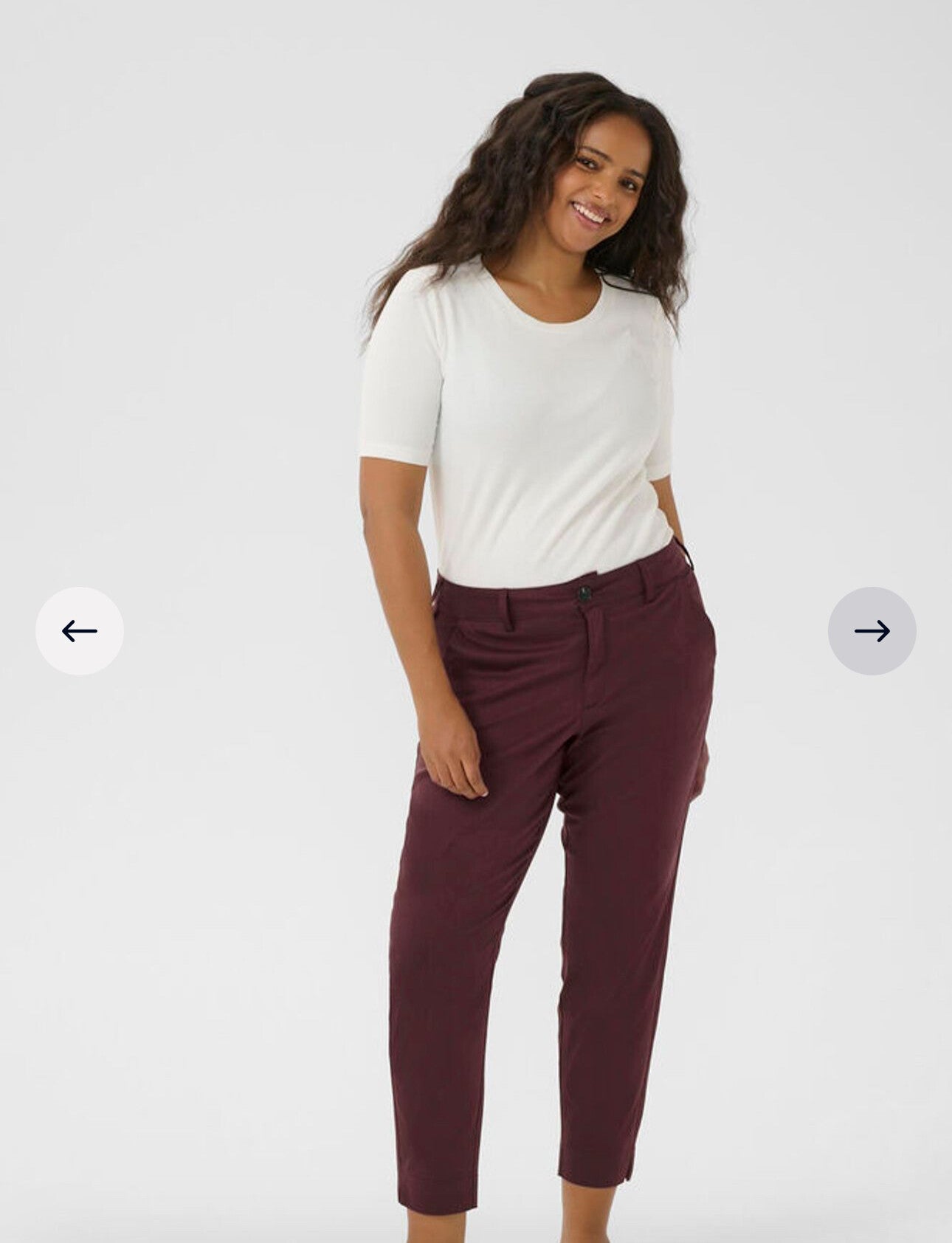 Broek Leane 7/8ste fudge