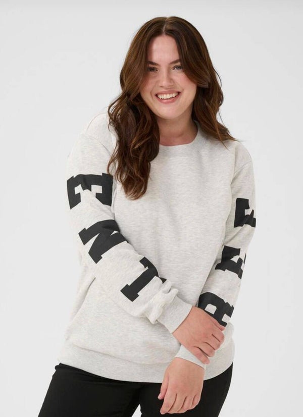 Sweater Celise grey melange