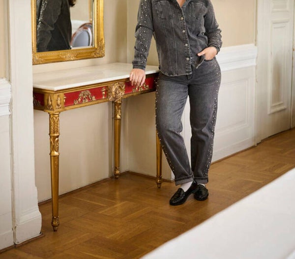 Jeans Petri straight jeans Grey vintage wash