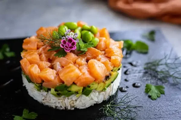 S20.SAKE-TARTA RICE (Sushi)