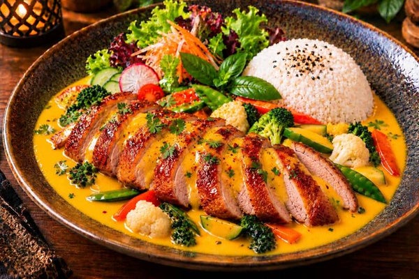 MK2 B: MANGO  CURRY ENTE ( VỊT BUỔI TRƯA )