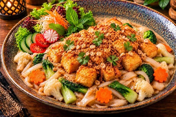 MK7 D: GEBRATENE UDON TOFU ( ĐẬU BUỔI TRƯA)
