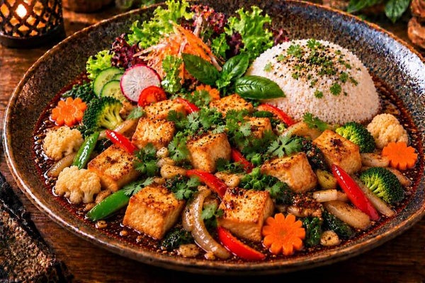 MK5 D: CHILI KNOBLAUCH TOFU ( ĐẬU BUỔI TRƯA)