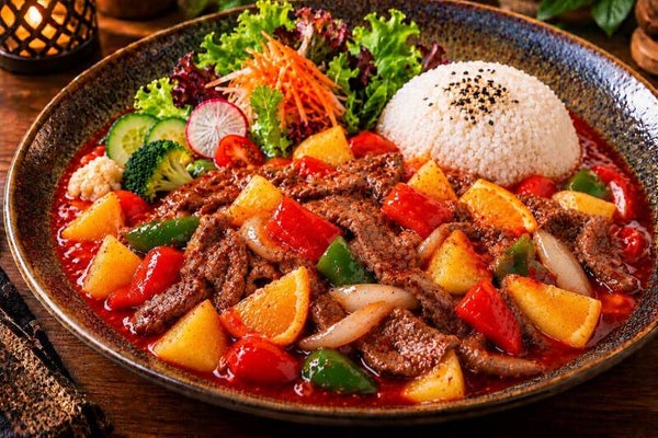 MK6 F: SÜß SAUER RINDFLEISCH ( BÒ BUỔI TRƯA)